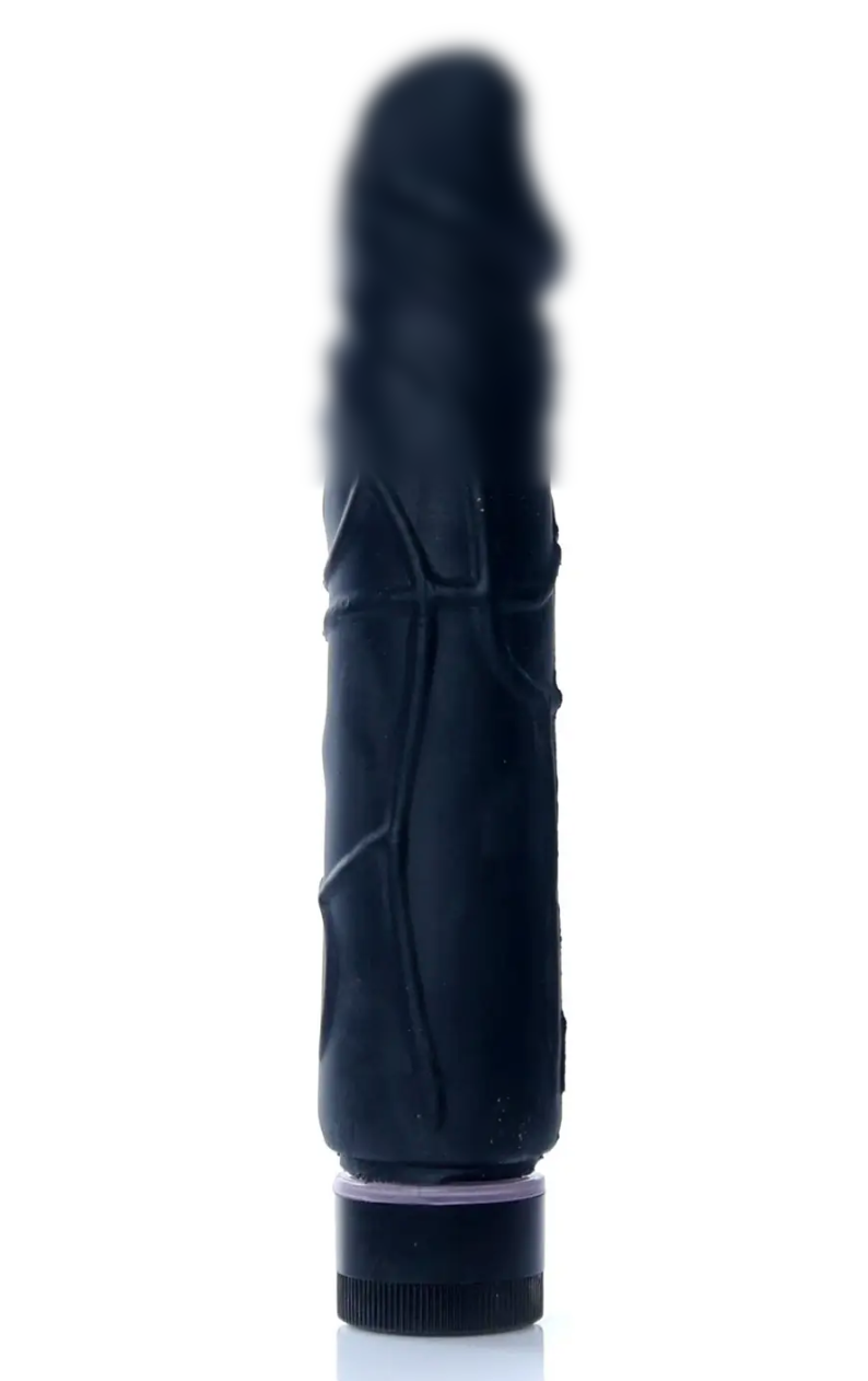 Вібратор Boss Series – Real Skin Black, 22х4 см.