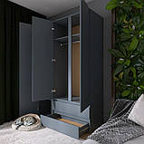 Шафа тридверна Лайт ШЛ-3, Графіт, фото 3