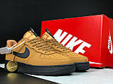 Чоловічі кросівки Nike Air Force 1 Limited повсякденні демісезонні гірчичні, фото 3
