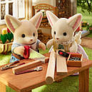 Sylvanian Families Сім'я Фенек піщаних лисиць Calico Critters CC2069, фото 4