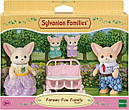 Sylvanian Families Сім'я Фенек піщаних лисиць Calico Critters CC2069, фото 9