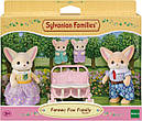 Sylvanian Families Сім'я Фенек піщаних лисиць Calico Critters CC2069, фото 8