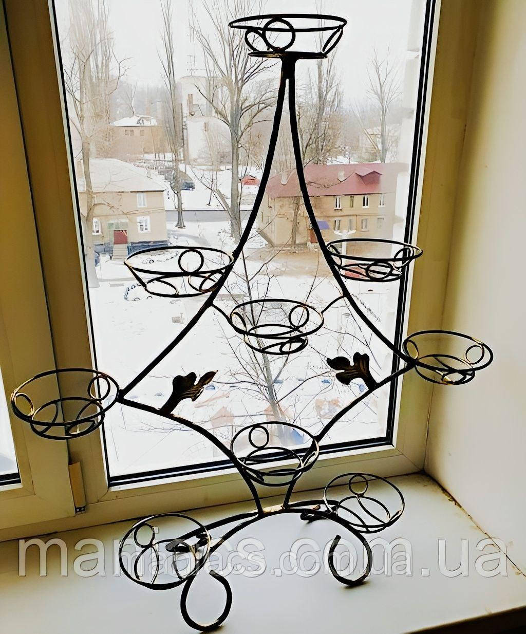 Підставка для квітів "Бубна на 9 малих чаш"