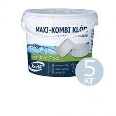 Таблетки для басейну MAX "Комбі хлор 3 в 1" Kerex 80004, 5 кг (Угорщина)