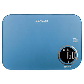 Sencor Ваги кухонні, 5кг, підключення до смартфону, AAAx2, пластик, синій  Baumar - Завжди Вчасно