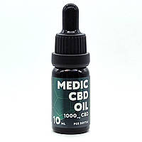 Масло КБД MEDIC CBD oil 1000 мг | 10 мл, Broad Spectrum, Польша