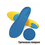Амортизуючі устілки ортопедичні з гелевими вставками для спортивного взуття 38-41р. Спортивні устілки, фото 6