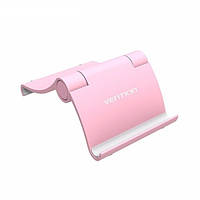 Настольная подставка для телефона планшета Vention Phone Holder складная Pink (KCAP0)