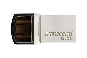 Накопичувач Transcend 128GB USB 3.1 Type-A + Type-C 890 R90/W30MB/s Baumar - Порадуй Себе