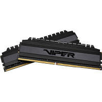 Модуль памяти для компьютера DDR4 16GB (2x8GB) 3200 MHz Viper 4 Blackout Patriot (PVB416G320C6K) o