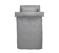 Комплект постельного белья полуторный фланель 3 ед. 140x200 см Серый