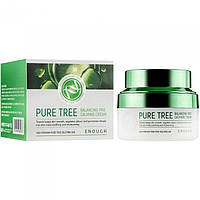 Крем для лица Enough Pure Tree Balancing Pro Calming Cream успокаивающий с экстрактом чайного ZR, код: 8170974