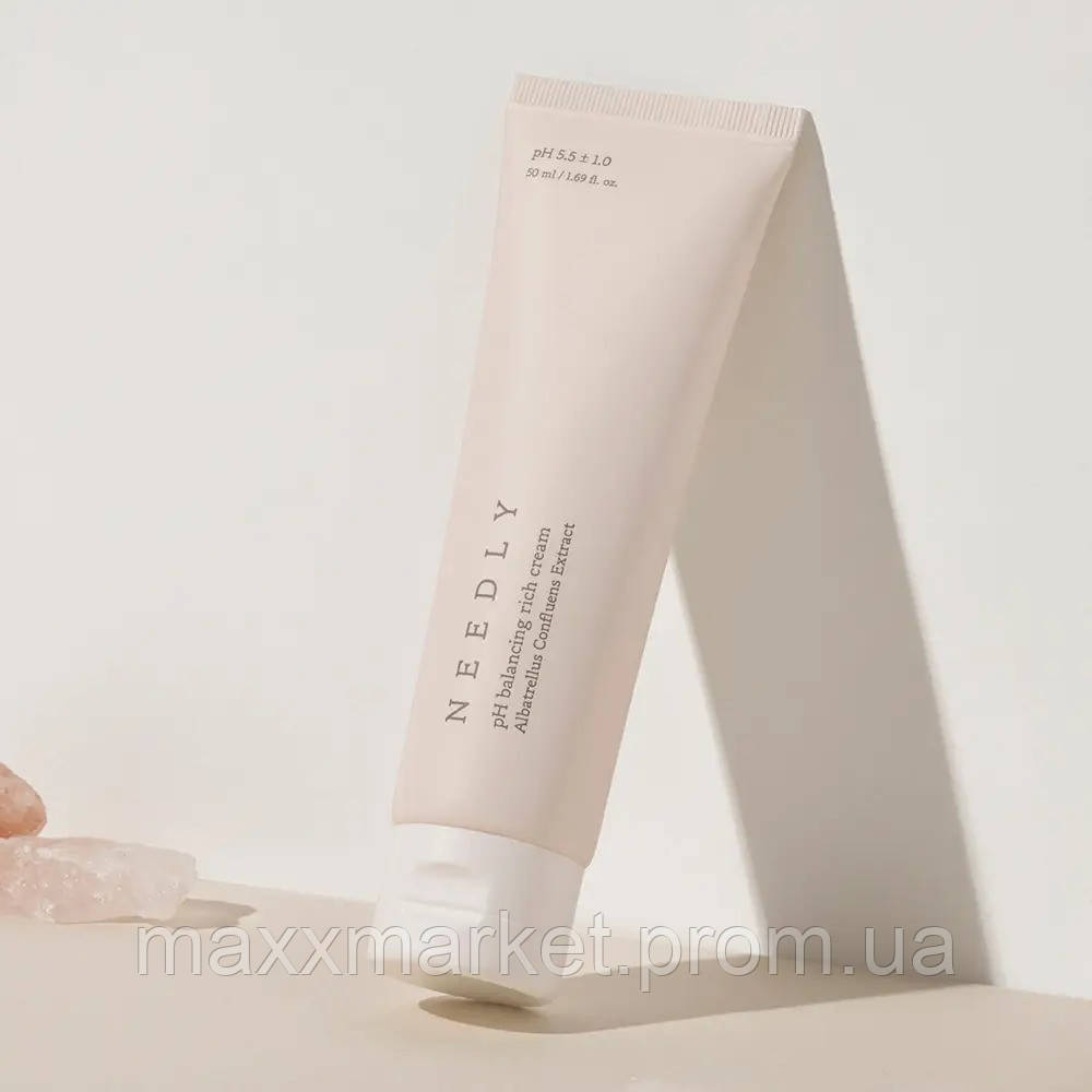 Интенсивный увлажняющий крем с экстрактом гриба Альбатрелус Needly pH Balancing Rich Cream 50 ZR, код: 8290091 - фото 2 - id-p2111094754