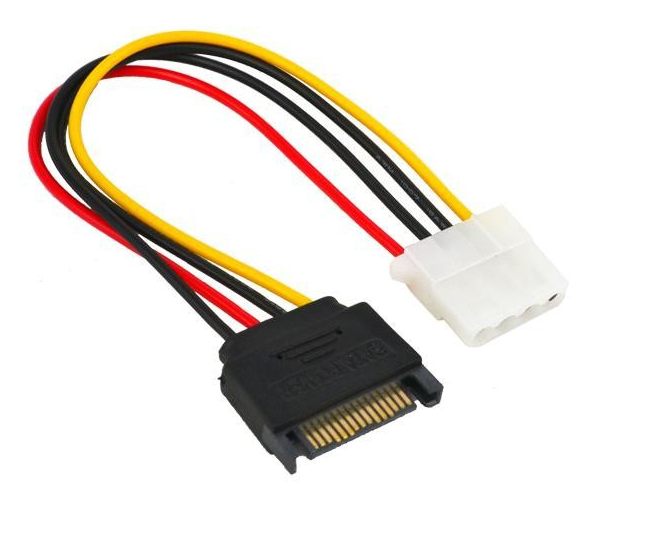 Кабель SATA-molex сата молекс питание #100383: продажа, цена в Полтаве .