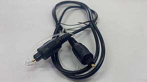 Шнур оптичний, toslink plug - toslink plug TCOM ( 1.5метра, Ø4мм), фото 4