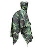 Тактичний дощовик-пончо для військових 140х110 см, Камуфляж / Універсальний плащ-накидка від дощу для ЗСУ, фото 9