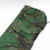 Тактичний дощовик-пончо для військових 140х110 см, Камуфляж / Універсальний плащ-накидка від дощу для ЗСУ, фото 6