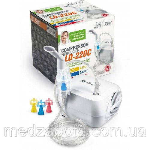 Інгалятор небулайзер компресорний LD-220C, фото 1