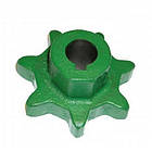 Звездочка РСМ 54-10250 ведущая Н.023.203 зернового и колосового шнека (z=7, t=38, d=25) комбайна Нива СК-5