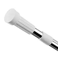 Штанга телескопічна нержавіюча сталь,хром 140-260 см