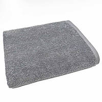 Большое банное полотенце махровое GM Textile 100х150см 400г/м2 (Серый)