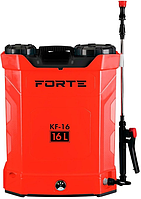Обприскувач садовий, акумуляторний Forte KF-16 8Ah, бак 16 літрів, ранцевий