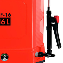 Обприскувач садовий, акумуляторний Forte KF-16 8Ah, бак 16 літрів, ранцевий, фото 3