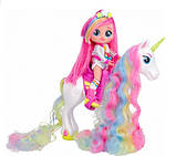 Кукла  Край беби Плакса  с единорогом, Cry Babies BFF Dreamy & Rym  9+ сюрпризов со звуком и светом, фото 7