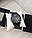 Мужской подарочный набор Tommy Hilfiger часы и кожаный ремень total black, фото 7
