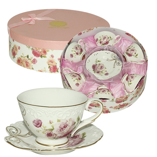 Чайний набір 12 предметів Kameliye Бант, фото 1