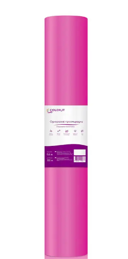 Простирадло спанбонд рулон COLOReIT 0.8*100 м троянд, фото 1