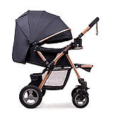 Прогулянкова коляска Ninos Maxi Black, фото 8
