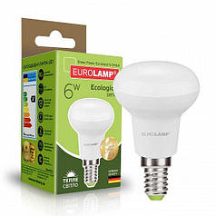 Світлодіодна лампа Eurolamp ЕСО серія "P" R50 6W E14 3000K LED-R50-06142(P)