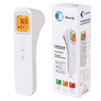Безконтактний термометр Shun Da / Електронний інфрачервоний термометр