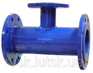 Трійник фланцевий (100х100) L=360, фото 1