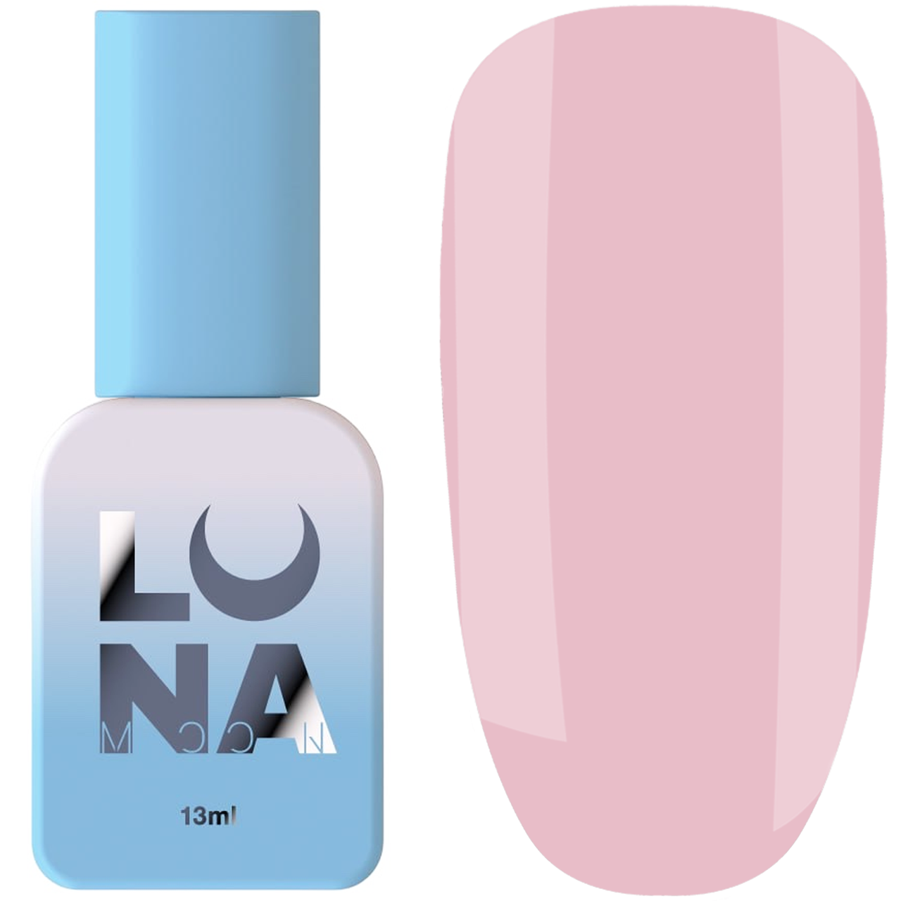 Гель-лак LUNAmoon Color №19, 13 мл пудровий