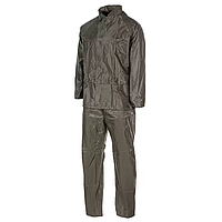 Влагозащитный тактический костюм WET WEATHER SUIT Mil-tec водонепроницаемая форма олива для ВСУ prp