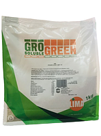 Удобрение GROGREEN Гролиф NPK 5-10-43 + QPS + TE 1кг