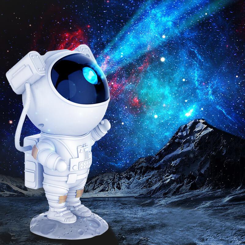 Проектор зіркового неба лампа нічник Astronaut Star з пультом Білий 44754