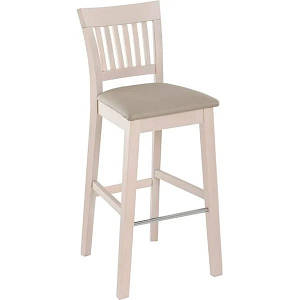 Барний стілець дерев'яний зі спинкою для кухні кафе та ресторанів з м'яким сидінням Райнес (Вікторія) різні кольори