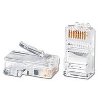 Коннектор Atcom RJ45 cat.5e UTP 8p8c * 100 (3796), не екранированный