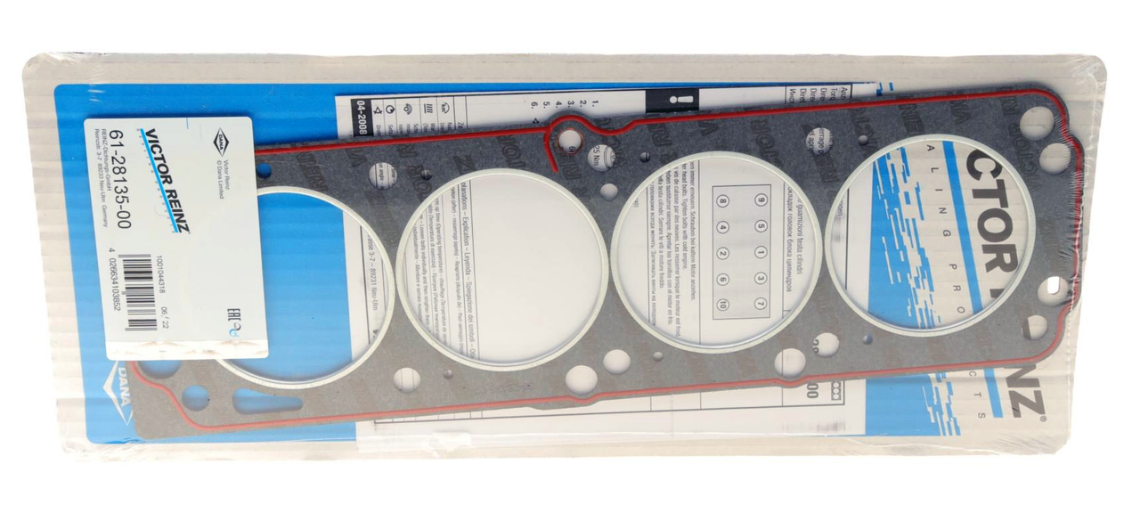 Прокладка ГБЦ Вектра А, Астра F, Ланос, Авео, Нубіра, Комбо, Корса (90541019) Victor Reinz 61-28135-00, фото 1