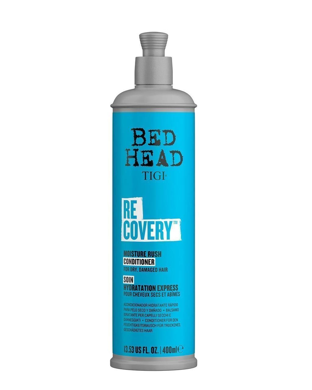 Зволожуючий кондиціонер для сухого та пошкодженого волосся Tigi Bed Head Recovery Conditioner Moisture Rush 400мл
