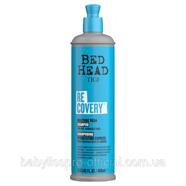 Шампунь для сухого та пошкодженого волосся Tigi Tigi Bed Head Recovery Shampoo Moisture Rush 400мл
