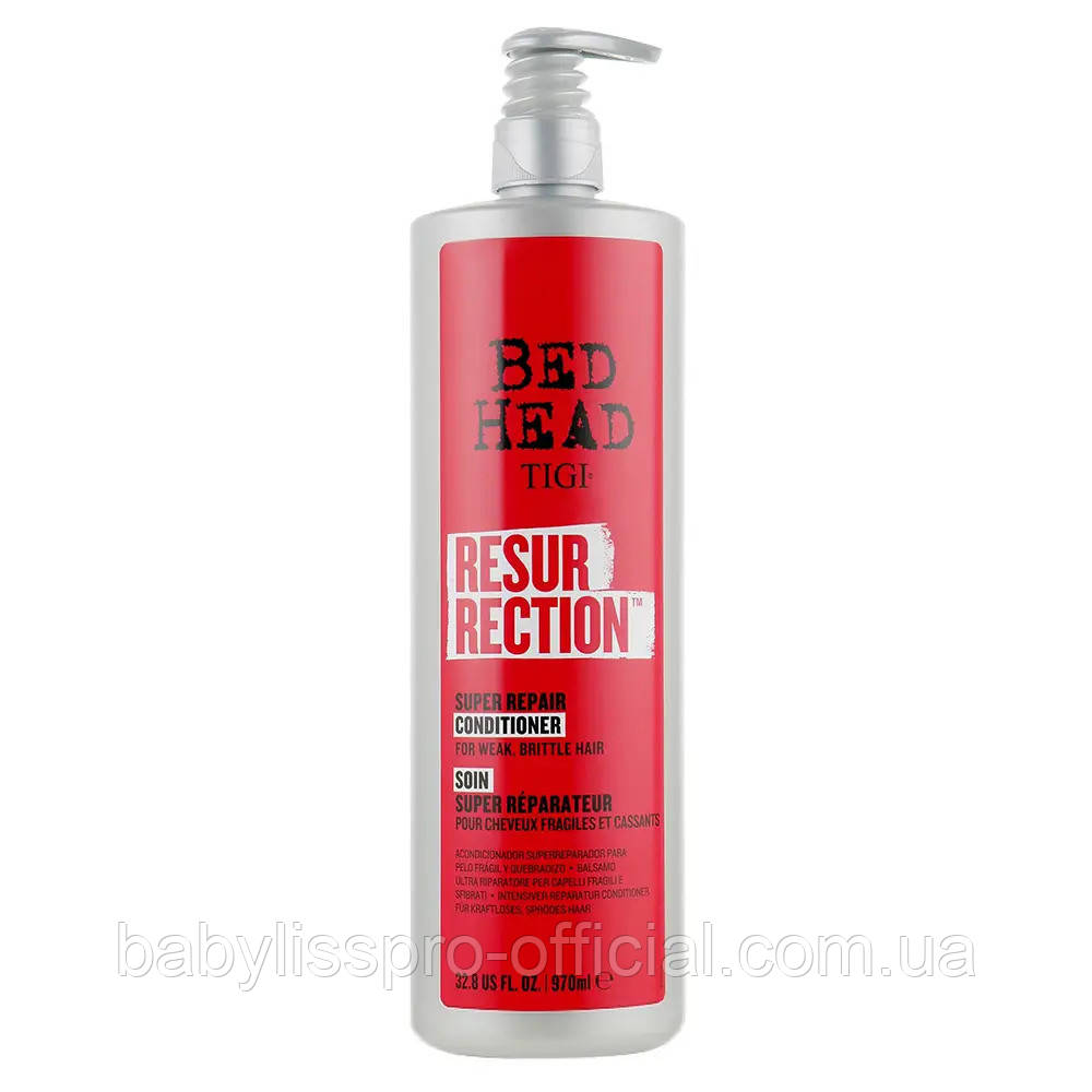 Відновлюючий кондиціонер Tigi Bed Head Resurrection Conditioner Super Repair 970мл