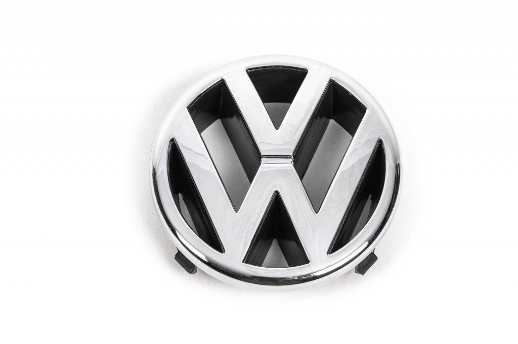 Передний значек (полный) Оригинал (прямой капот) для Volkswagen T4 Transporter - фото 1 - id-p2111192176
