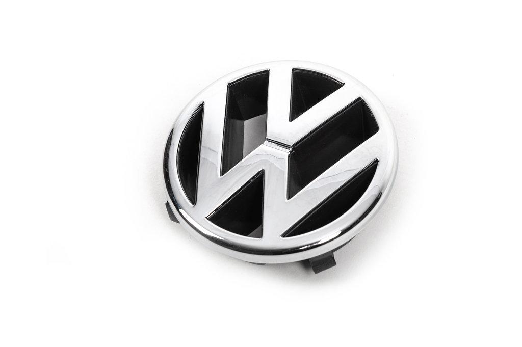 Передний значек (полный) Оригинал (прямой капот) для Volkswagen T4 Transporter - фото 2 - id-p2111192176