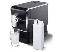 Автоматична еспресо-машина Tchibo Esperto Caffe2, 19 бар, 1470 Вт,1,41л, з подачьою молока .чорно-сріблястий