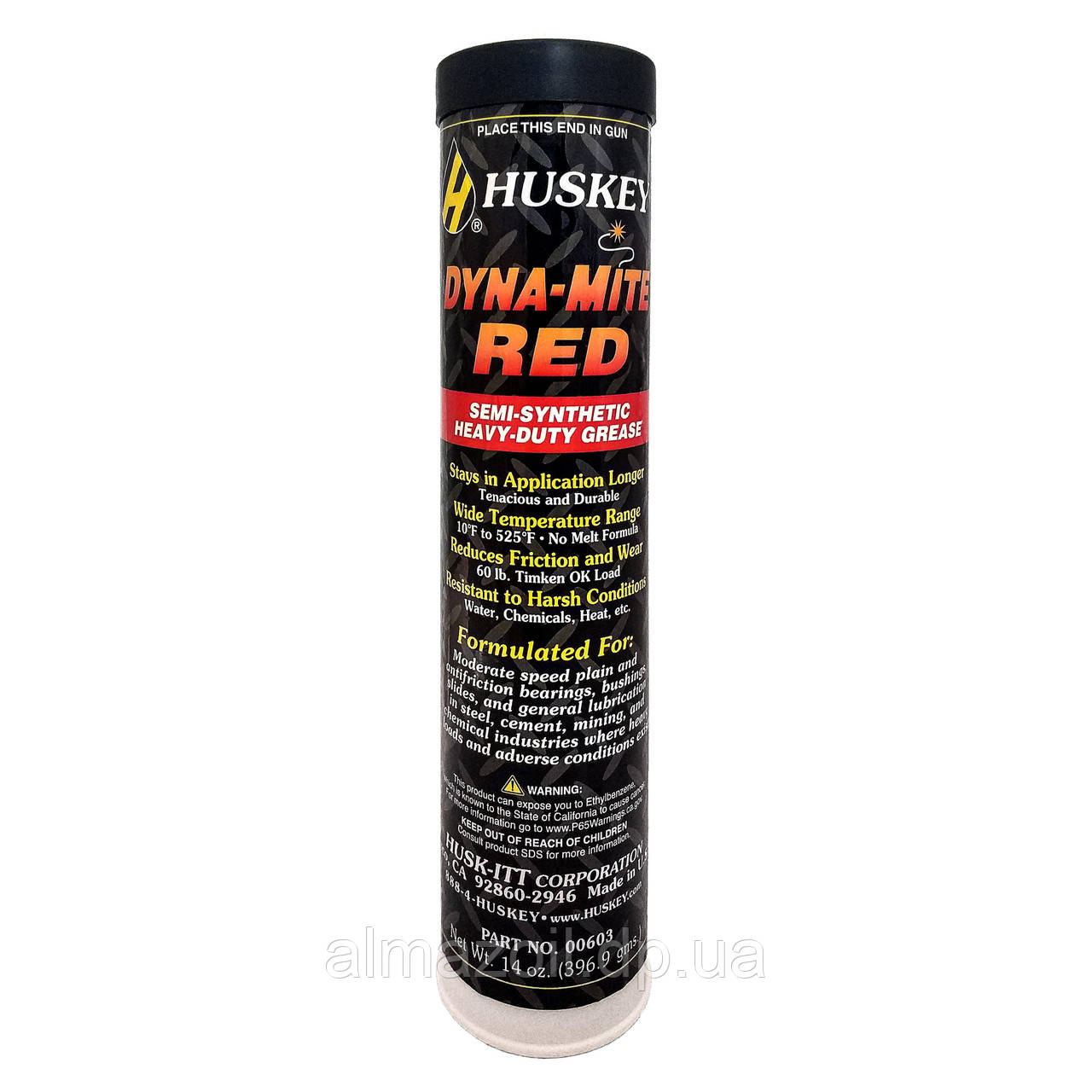 Huskey Dyna-Mite Red Grease