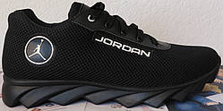 Jordan Крейзі чорна сітка літні чоловічі або підліткові кросівки в стилі Джордан сітка шкіра